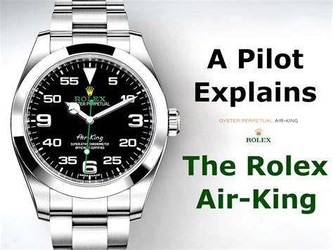 pilot watch rolex|rolex air king website.